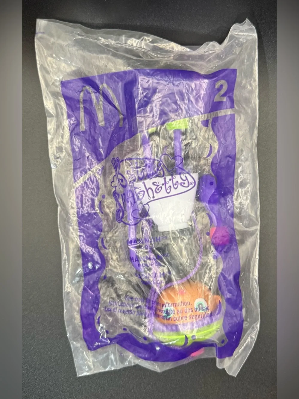Vintage McDonald’s Happy Meal Toy Betty Spaghetty #2 Hannah Brand New